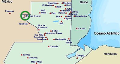 Piedras Negras en Petén